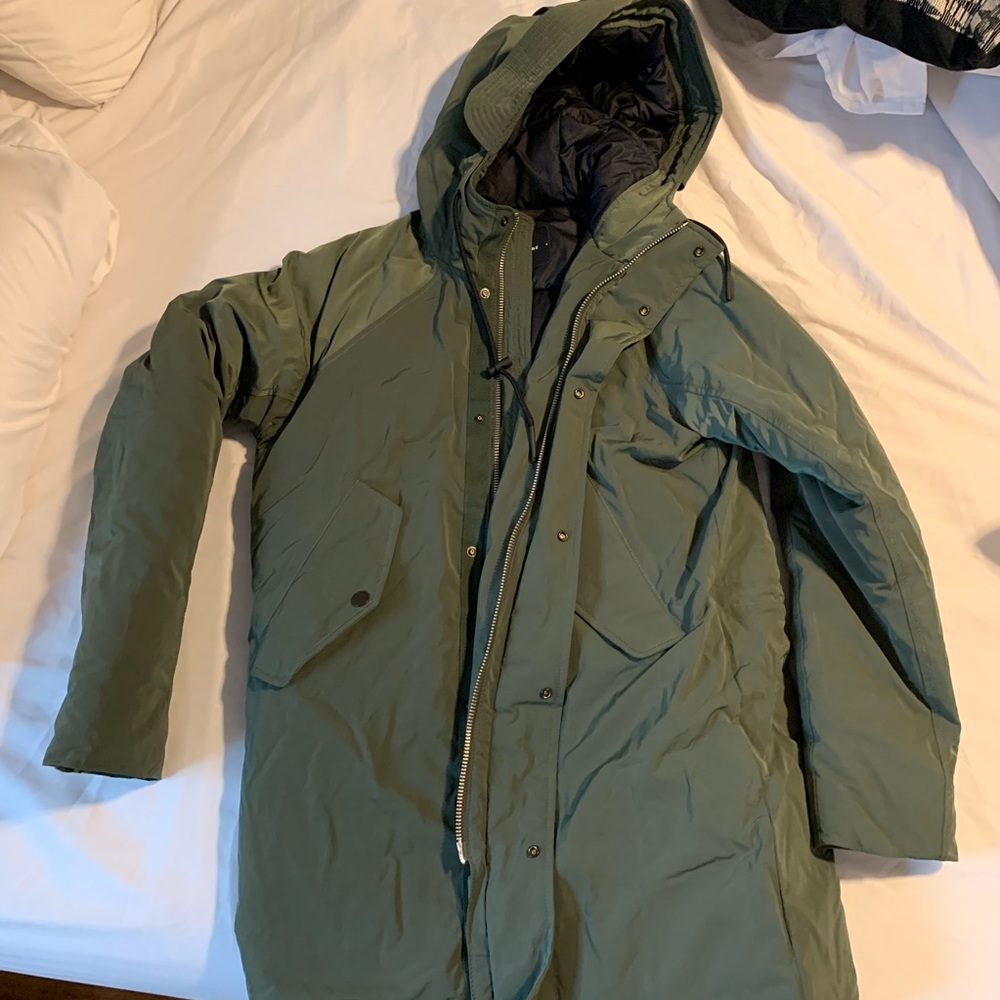 Everlane winter long parka jacket